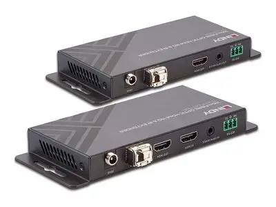 LINDY Fibre Optic HDMI 2.0 18G & IR Extender - video|audio extender - HDMI
