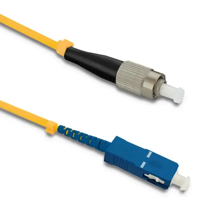 Qoltec Patchcord fiber optic FC/UPC - SC/UPC | Singlemode | 9/125 | G652D | Simplex | 50m