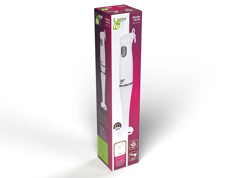 Lafe BRK-004.2 Rokas blenderis balts