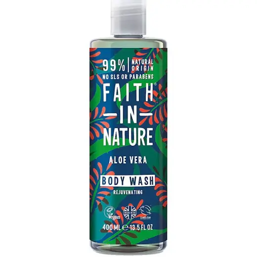 Faith In Nature, Aloe Vera, Rejuvenating, Body Wash, 400 ml