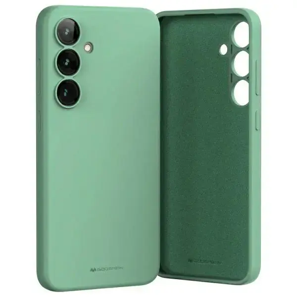 Mercury Silicone telefona maciņš priekš Samsung Galaxy A16 5G zaļš