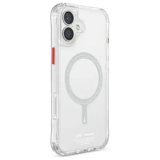 Skinarma case Saido iPhone 16 Plus 6.7" Magnetic Charging clear
