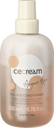 Inebrya Ice Cream Argan Age Pro-Age Biphasic Conditioner - 200ml