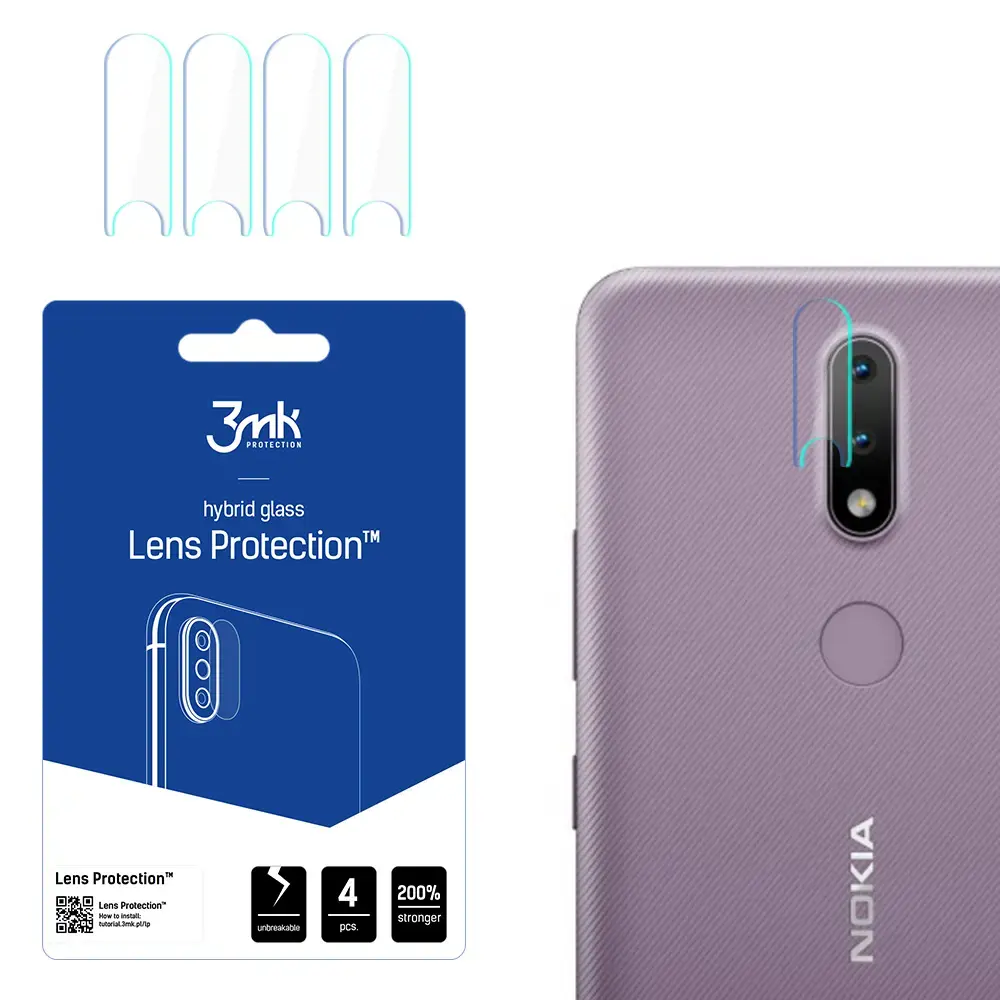 Nokia 2.4 - 3mk Lens Protection™ screen protector