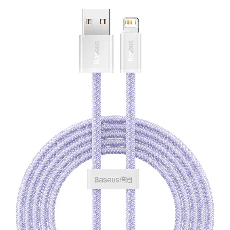 Baseus Dynamic 2 Series data transfer and charging cable | USB-A to Lightning | 12W | 2m | purple