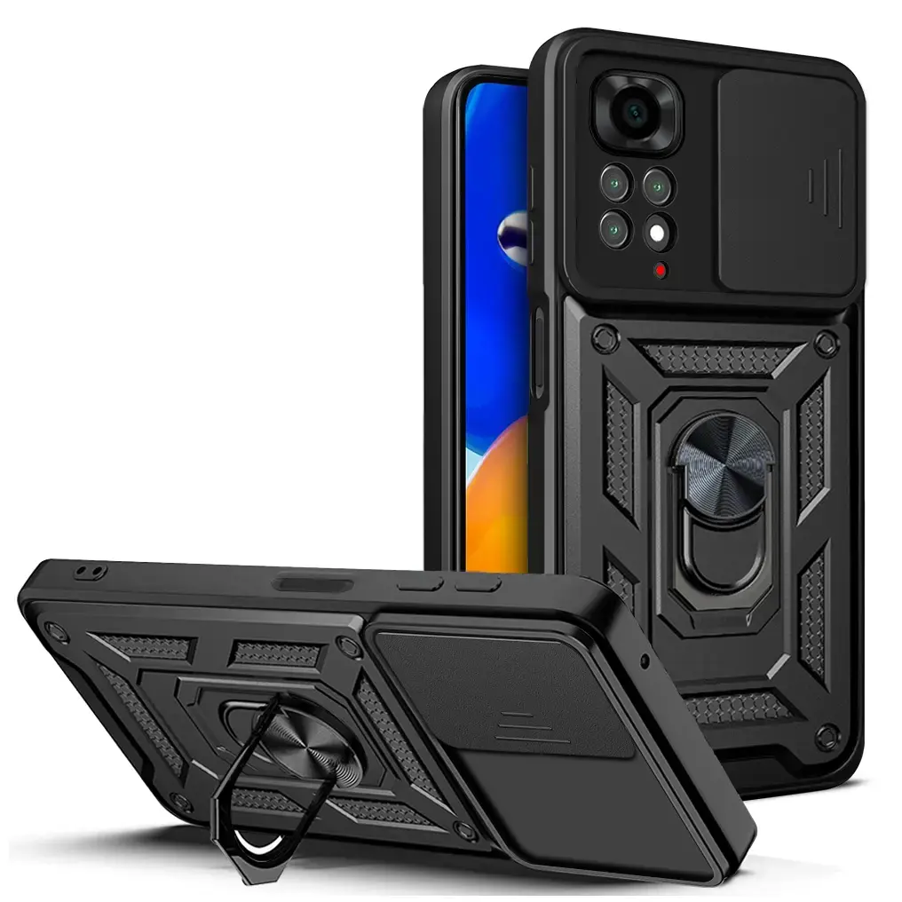 Defender Slide case for Xiaomi Redmi Note 11 4G (GLOBAL) / Redmi Note 11s 4G black