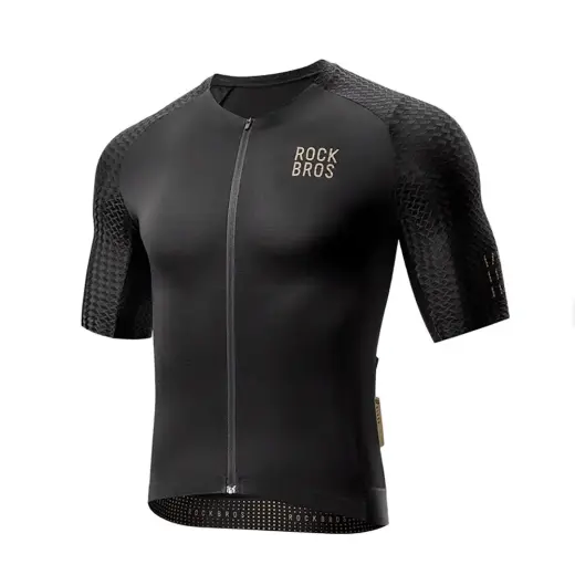 Rockbros YDDX011 Diamond Short Sleeve Cycling Jersey Size L - Black