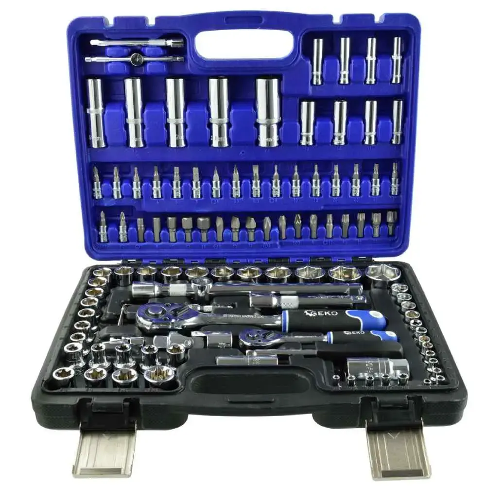 Gala atslēgu kompl. 1/2-1/4 108gb Geko koferī