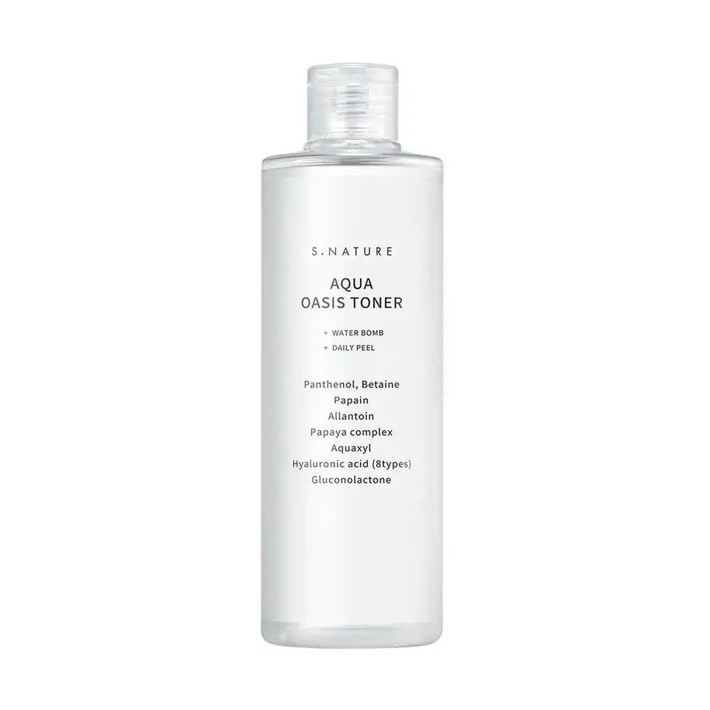 S.Nature, Aqua Oasis, Intense Hydration, Tonic Lotion, For Face, 300 ml