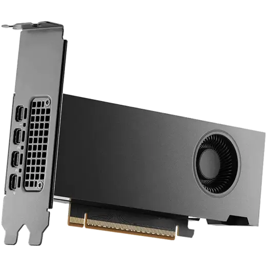 PNY NVIDIA RTX PRO 2000 Blackwell OEM Version, PCI-Express x16 Gen 5.0, Dual Slot, 16 GB GDDR7 ECC 128-bit, 4x Mini DP 2.1b, HDCP 2.2 and HDMI 2.0 support with opt. Adapter
