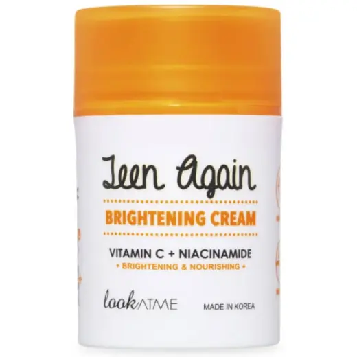 Look At Me, Teen Again Brightening, Nourishing, Daily, Cream, For Face, 50 ml