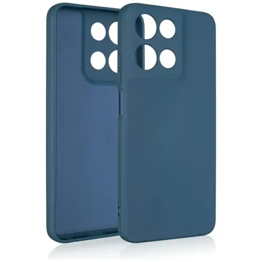 Etui Beline Silicone do Motorola Moto G   5G 2026 niebieski