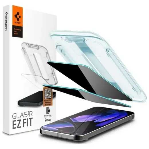 Spigen Glas.TR EZ FIT Privacy Glass for Google Pixel 9 Pro XL 2pcs