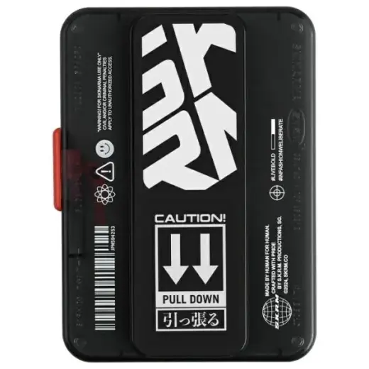 Wallet Skinarma Mirage Phaze Magnetic Grip Stand black