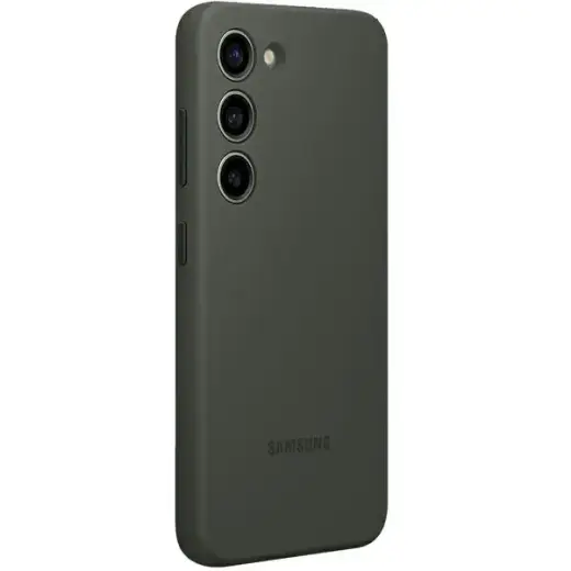EF-PS916TGE Samsung Silicone Cover for Galaxy S23+ Khaki