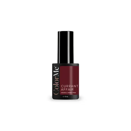 ColorMe Cosmetics, Currant Affair, Gel, Semi-Permanent Nail Polish, 10 ml