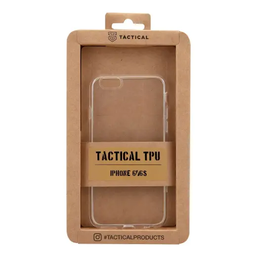 Tactical TPU Cover for Apple iPhone 6|6S Transparent