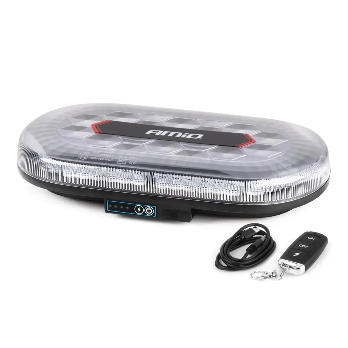 Wireless LED light bar R65 R10 326x186x63 26W 12V 24V AMIO-04369