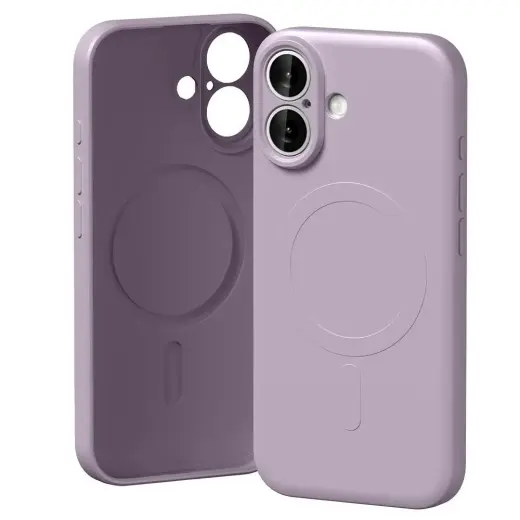 Mercury Semi-Silicone telefoniümbris MagSafe toega iPhone 17 jaoks, lilla