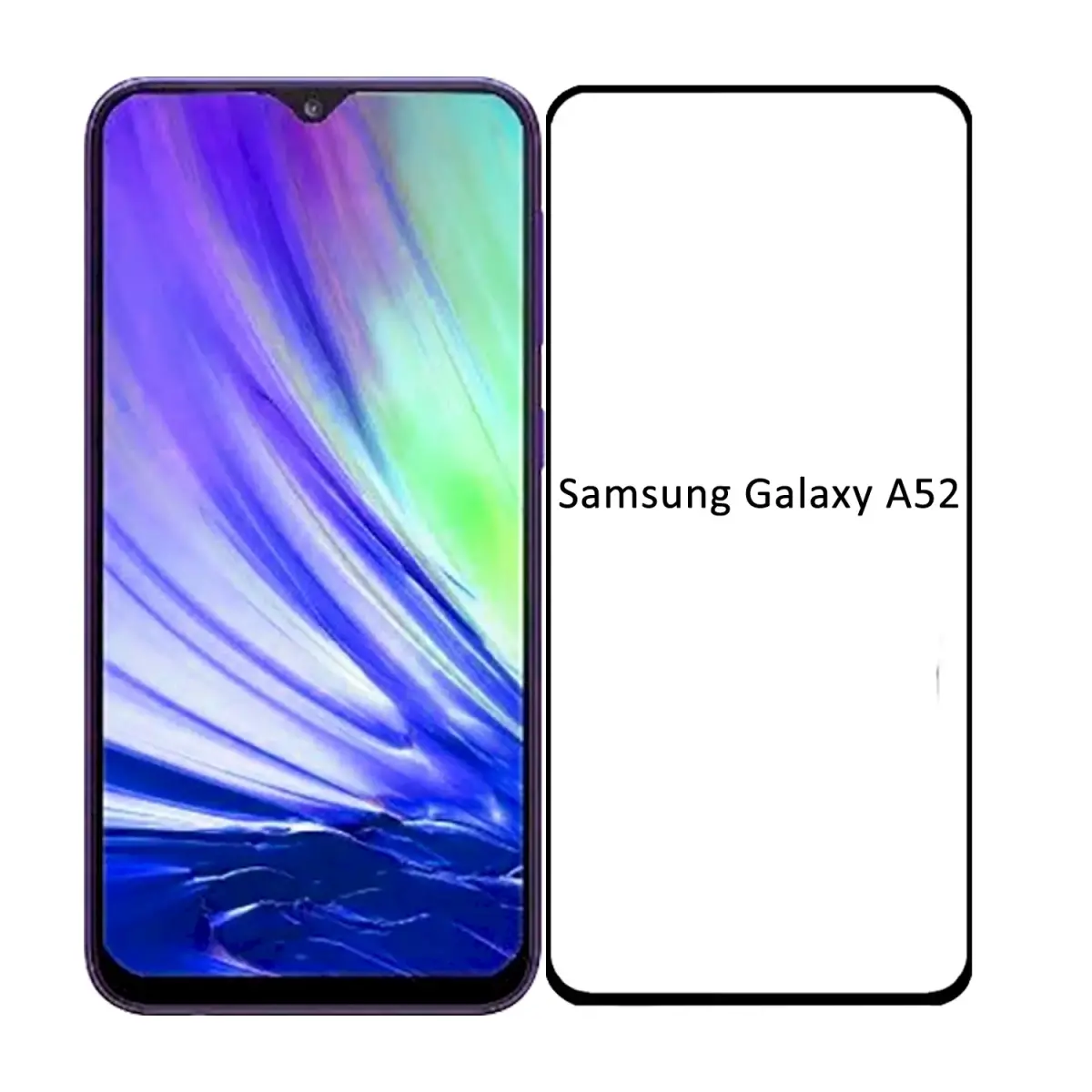 GoodBuy 9D full coveraged with frame Samsung A526 | A525 Galaxy A52 5G | A52 black