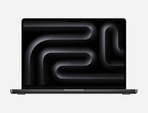 Apple 14-inch MacBook Pro: Apple M3 Pro chip with 11-core CPU and 14-core GPU  512GB SSD - Space Black