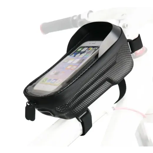 Bike frame bag with waterproof zipper FSBFB-451 black