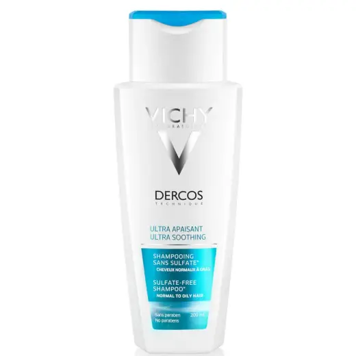 Vichy Ultra Soothing Sulfate-Free Shampoo Normal & Oily Hair 200 Ml