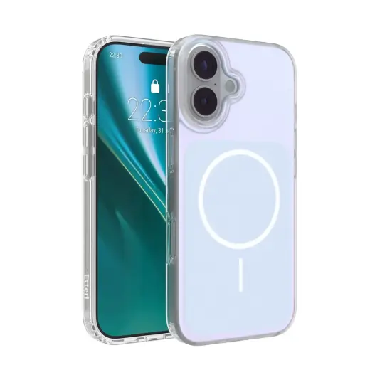 Etteri Hidden Pearl Epoxy Mag maciņš telefonam iPhone 17 zils