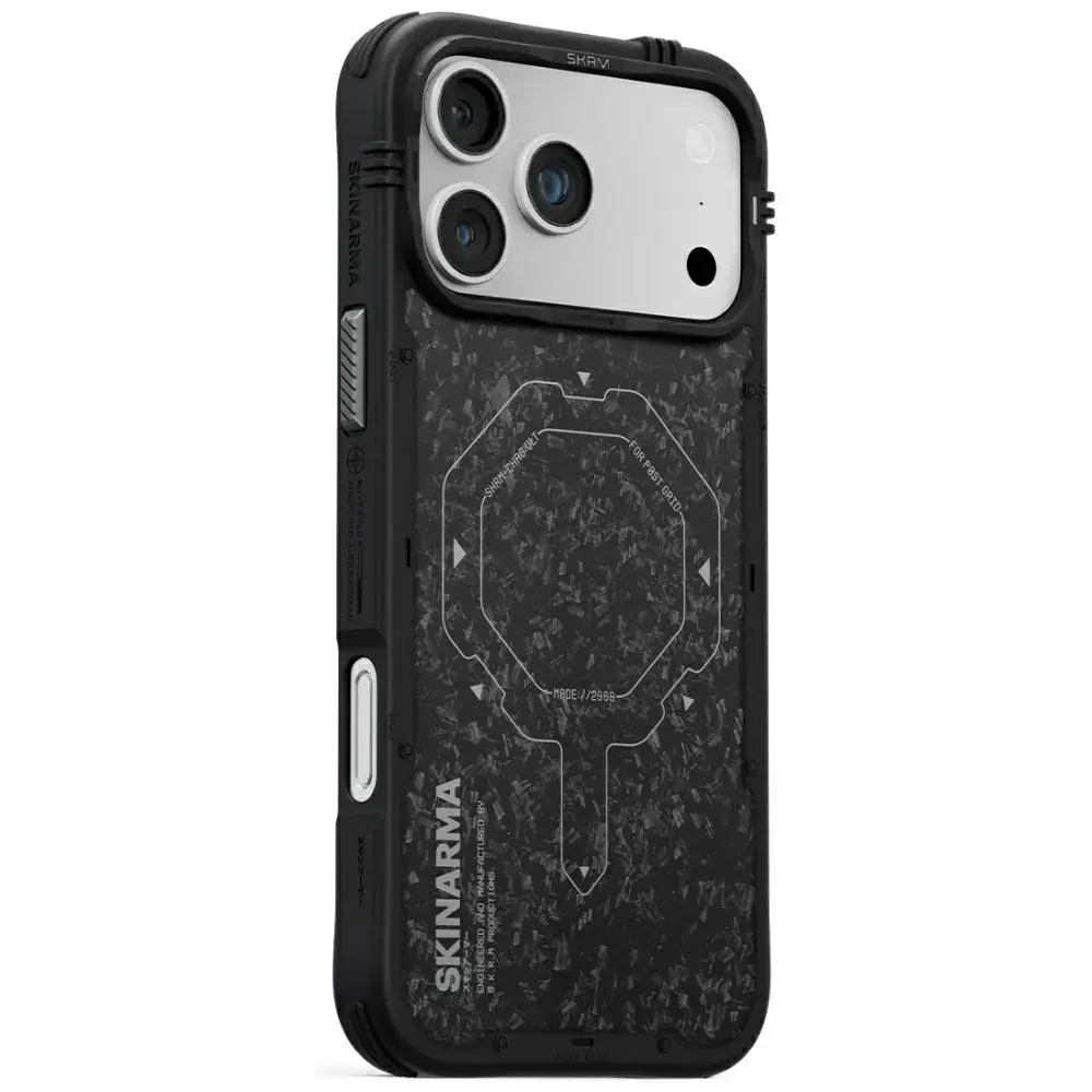 Skinarma Vektor maciņš ar MagSafe atbalstu telefonam iPhone 17 Pro Max melns