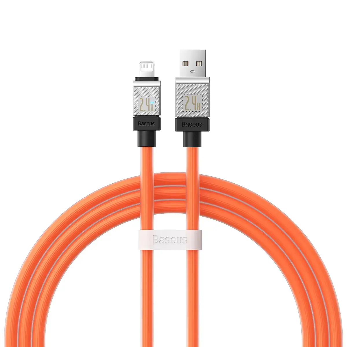 Baseus kabelis CoolPlay USB - Lightning 1m 2,4A oranžs