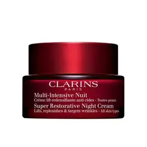 Clarins Super Restorative Night Cream All Skin Types - Clear
