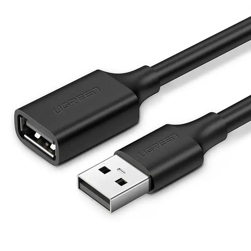 USB 2.0 extension cable UGREEN US103, 5m (black)