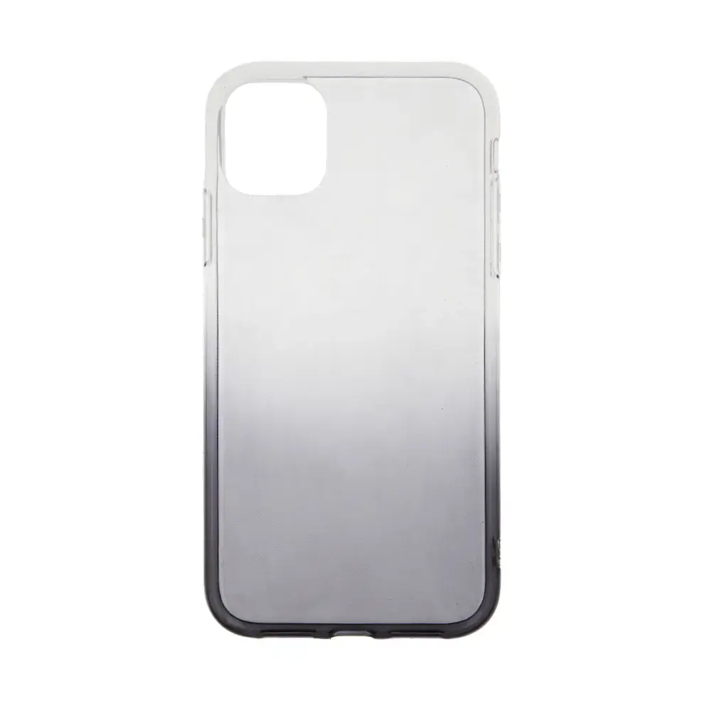 Fusion Gradient back case silicone for Xiaomi Redmi 9C transparent - gray