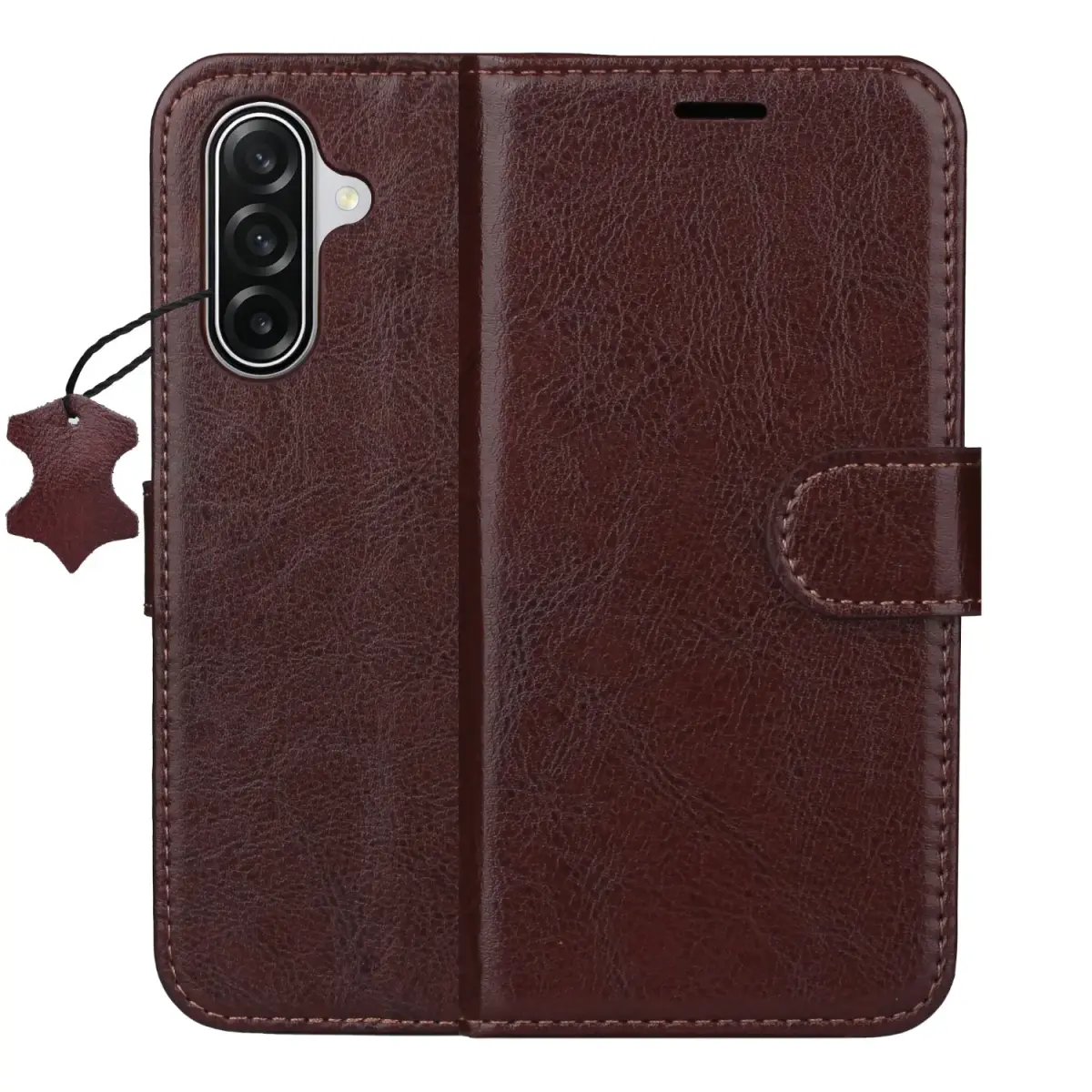 Smart Luxe leather case for Samsung Galaxy S24 brown