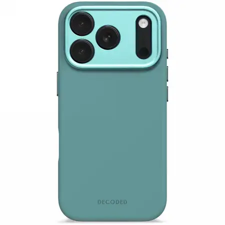 Decoded AntiMicrobial Silicone Backcover MagSafe Case for iPhone 17 Pro - Mint