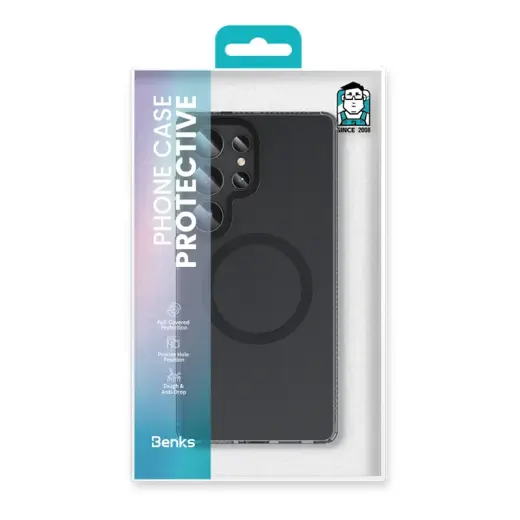 Benks Magnetic Lucid Armor Case (0045) for Samsung Galaxy S25 Plus Ultra black Photo