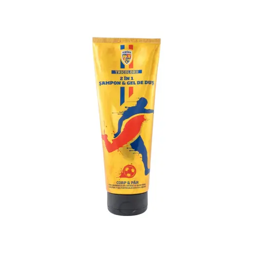 Tricolorii, Tricolorii, Shower Gel & Shampoo 2-In-1, Aloe Vera, 250 ml