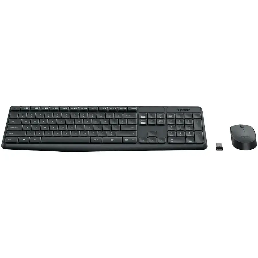 LOGITECH MK235 Wireless Combo - GREY - MEDITER