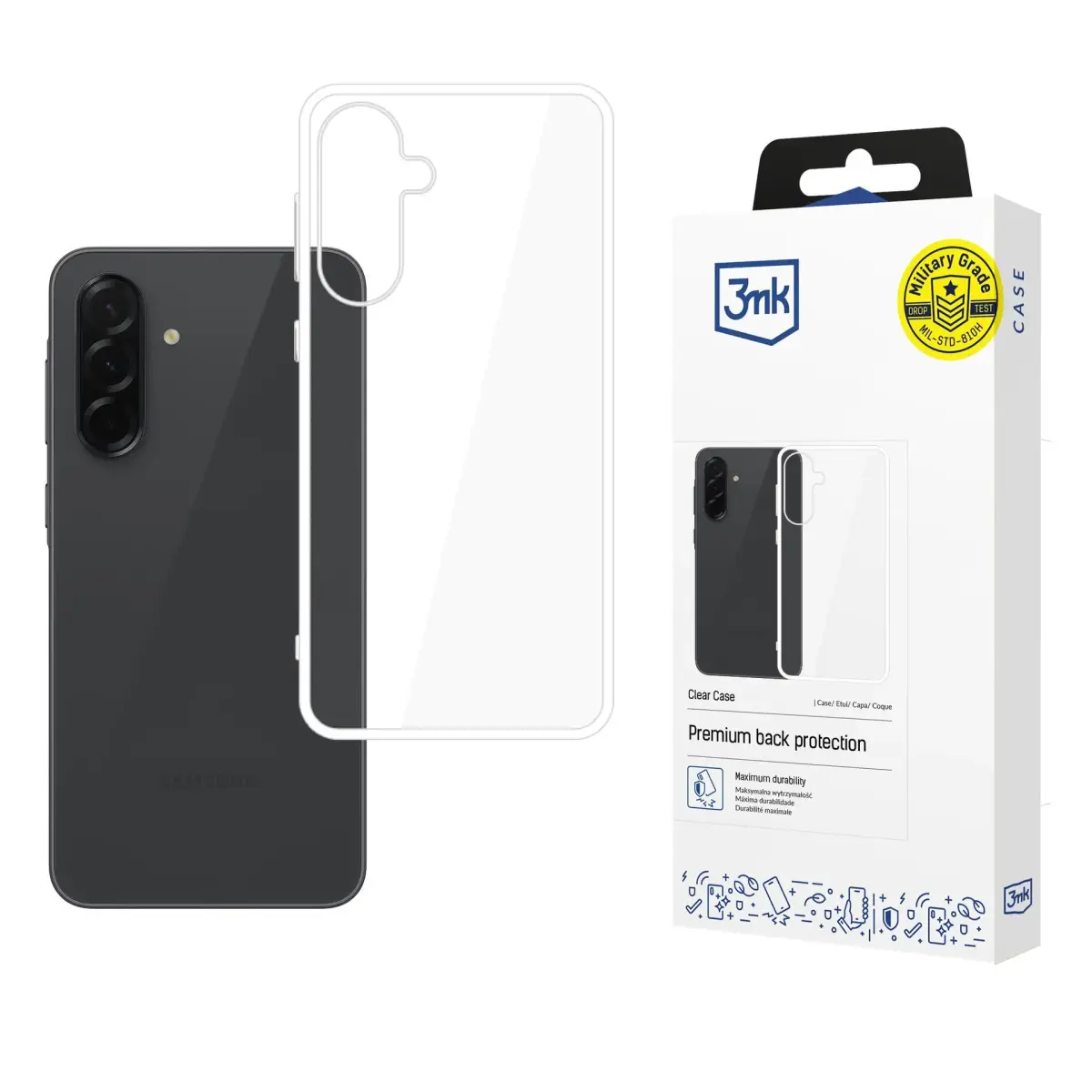 3mk Protection 3MK Clear maciņš telefonam