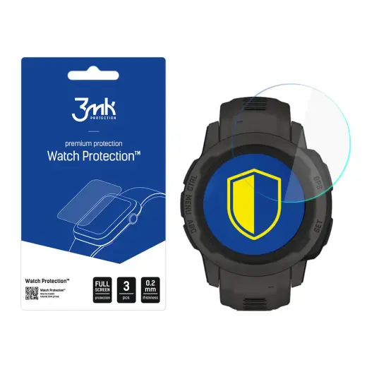 Garmin Instinct 2s - 3mk Watch Protection™ v. FlexibleGlass Lite screen protector