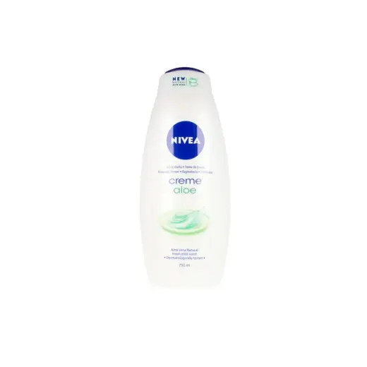 Nivea Aloe Vera Care - Shower Gel Cream - 750ml.