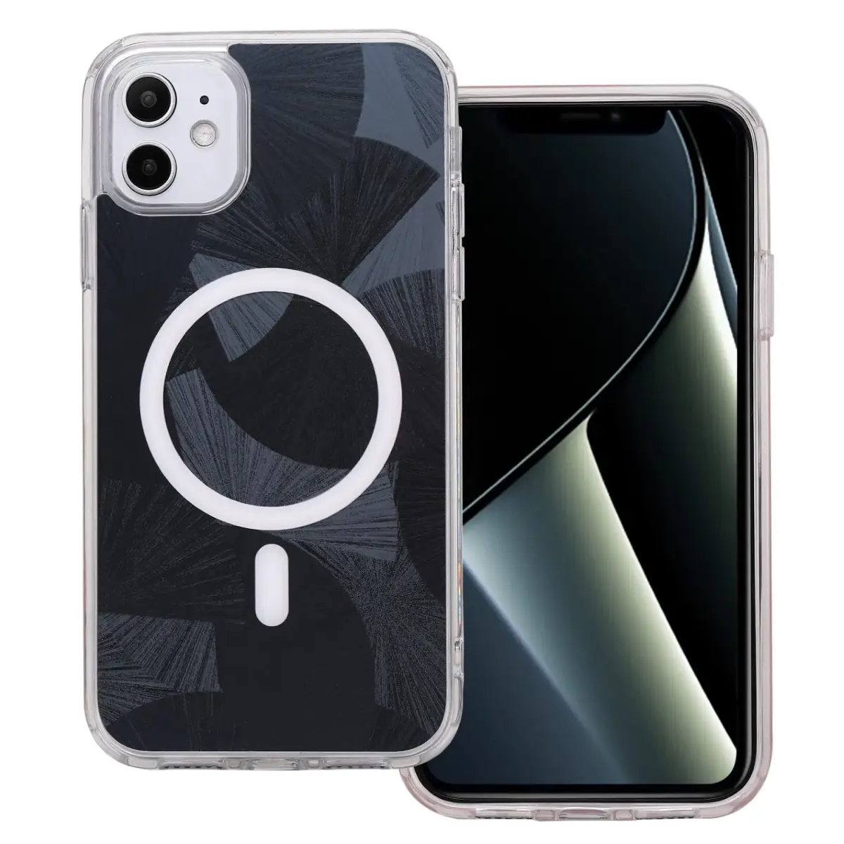 Flash Mag maciņš ar MagSafe atbalstu telefonam iPhone 11 melns