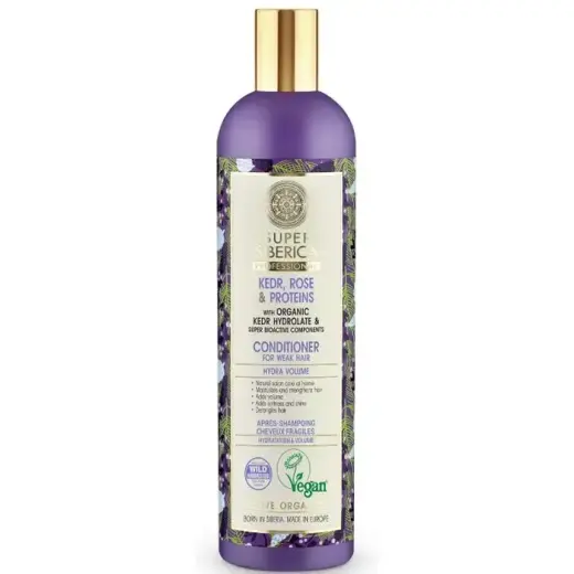 Natura Siberica Hair Conditioner Hydra Volume 400ml