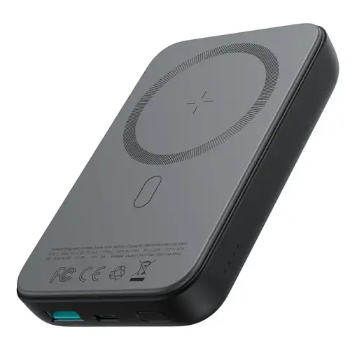 Joyroom JR-W020 varupatarei | 10 000 mAh | 20W | PD, QC | USB-C, MagSafe, juhtmevaba | must (kahjustatud pakend)