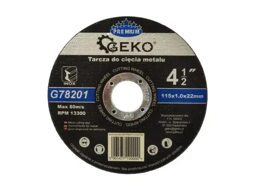 Metallilõikeketas GEKO Premium 115x1x22,2mm Inox