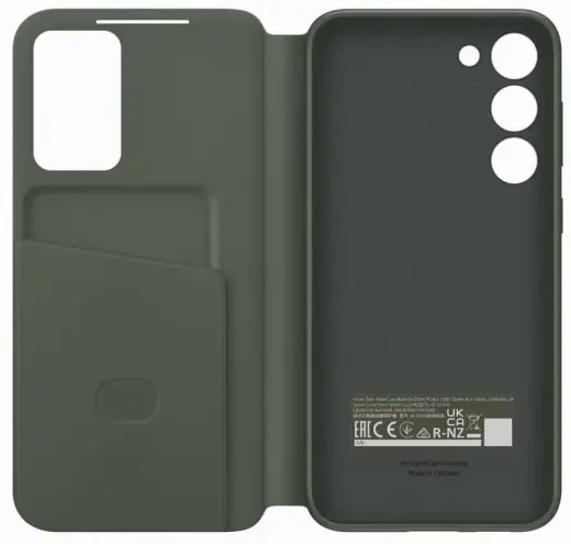 EF-ZS916CGE Samsung Clear View Case for Galaxy S23+ Khaki