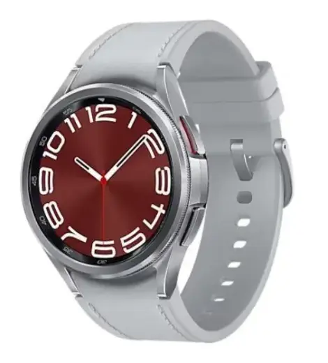 Samsung Galaxy Watch6 Classic 47 mm Digital Touchscreen 4G Silver