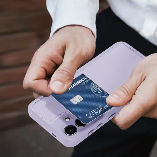 Rafi II Mag case for Samsung S24 - Purple