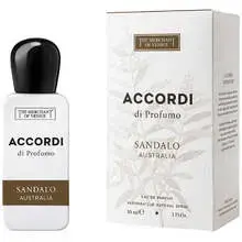 "Accordi di Parfumo Sandalo Australia EDP" - "Australia Sandalwood EDP Perfume Accords".