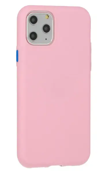 Fusion Solid Case Silikona Aizsargapvalks Priekš Huawei P30 Lite Rozā
